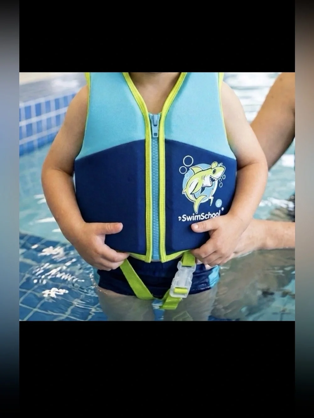 SwimSchool Level 2 Swim Trainer Vest 2-4 Years Max 33 lbs Kids Pool 2-Pack New